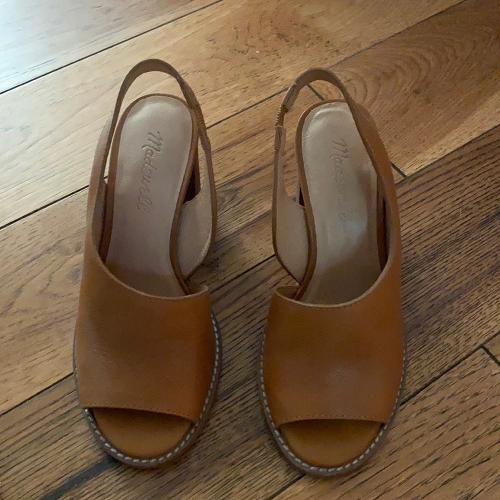 Madewell heels; size 5